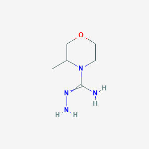 3-Methylmorpholine-4-carbohydrazonamide