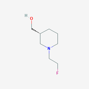 [(3R)-1-(2-fluoroethyl)piperidin-3-yl]methanol