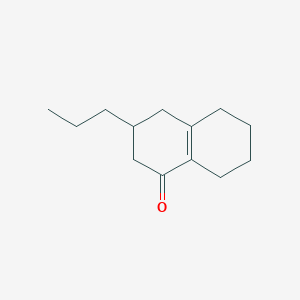 3-Propyl-3,4,5,6,7,8-hexahydronaphthalen-1(2H)-one