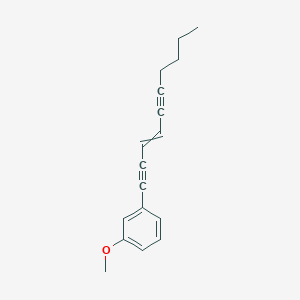 1-(Dec-3-ene-1,5-diyn-1-yl)-3-methoxybenzene