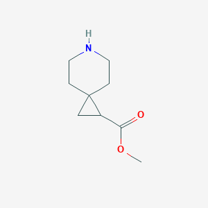molecular formula C9H15NO2 B1422837 6-氮杂螺[2.5]辛烷-1-羧酸甲酯 CAS No. 874440-82-1