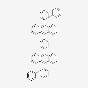 9,9'-(1,4-Phenylene)bis[10-([1,1'-biphenyl]-2-yl)anthracene]