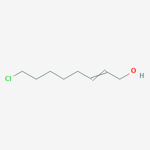 molecular formula C8H15ClO B14228411 8-Chlorooct-2-en-1-ol CAS No. 827321-85-7