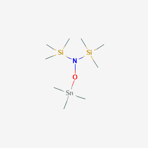 1,1,1-Trimethyl-N-(trimethylsilyl)-N-[(trimethylstannyl)oxy]silanamine