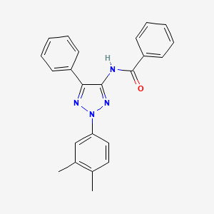 Benzamide, N-[2-(3,4-dimethylphenyl)-5-phenyl-2H-1,2,3-triazol-4-yl]-