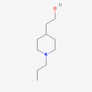 molecular formula C10H21NO B1422853 2-(1-丙基哌啶-4-基)乙醇 CAS No. 141430-50-4