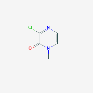 molecular formula C5H5ClN2O B1422862 3-chloro-1-methylpyrazin-2(1H)-one CAS No. 200562-22-7