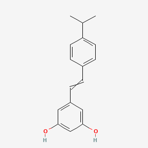 5-{2-[4-(Propan-2-yl)phenyl]ethenyl}benzene-1,3-diol