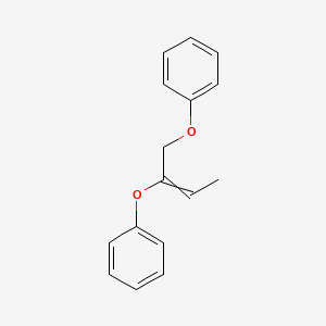 1,1'-[But-2-ene-1,2-diylbis(oxy)]dibenzene