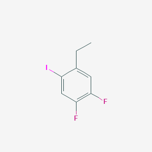 1-Ethyl-4,5-difluoro-2-iodobenzene