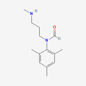 N-[3-(Methylamino)propyl]-N-(2,4,6-trimethylphenyl)formamide