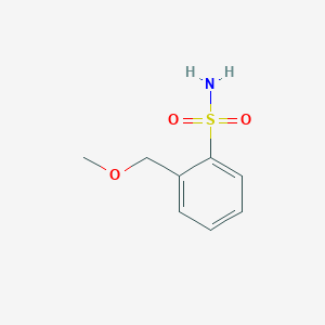 molecular formula C8H11NO3S B1422897 2-(甲氧基甲基)苯-1-磺酰胺 CAS No. 1250902-80-7