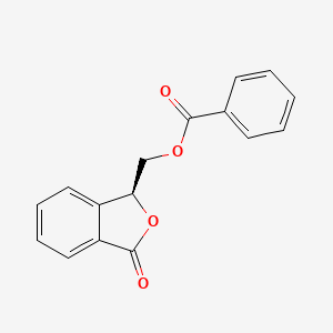 1(3H)-Isobenzofuranone, 3-[(benzoyloxy)methyl]-, (3S)-