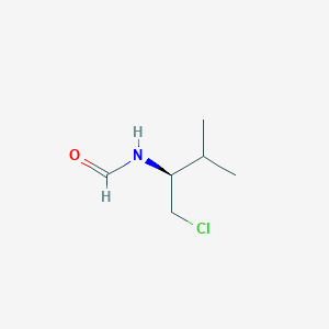 Formamide, N-[(1S)-1-(chloromethyl)-2-methylpropyl]-