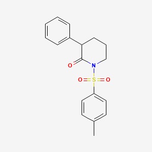 2-Piperidinone, 1-[(4-methylphenyl)sulfonyl]-3-phenyl-