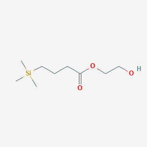 2-Hydroxyethyl 4-(trimethylsilyl)butanoate