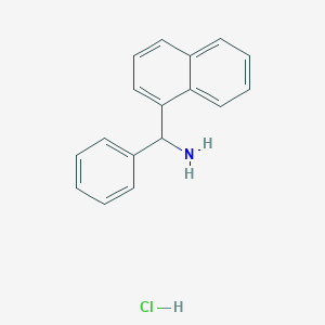 Naphthalen-1-yl(phenyl)methanamine hydrochloride