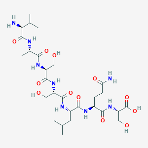 L-Serine, L-valyl-L-alanyl-L-seryl-L-seryl-L-leucyl-L-glutaminyl-