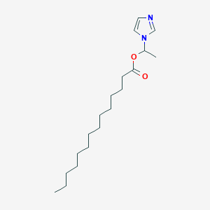 1-(1H-Imidazol-1-yl)ethyl tetradecanoate