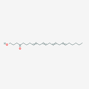 1-Hydroxytricosa-8,11,14,17-tetraen-4-one