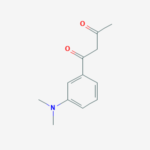 1-[3-(Dimethylamino)phenyl]butane-1,3-dione