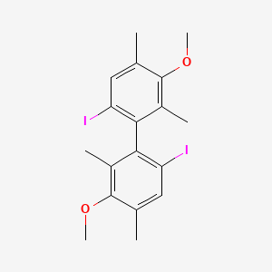 6,6'-Diiodo-3,3'-dimethoxy-2,2',4,4'-tetramethyl-1,1'-biphenyl