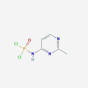 N-(2-Methylpyrimidin-4-yl)phosphoramidic dichloride