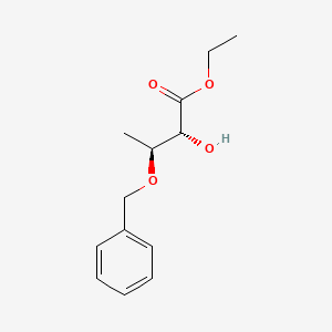 ethyl (2R,3S)-2-hydroxy-3-phenylmethoxybutanoate