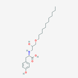 N-[3-(Dodecyloxy)-2-hydroxypropyl]-L-tyrosine