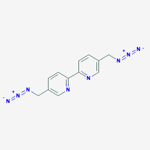 2,2'-Bipyridine, 5,5'-bis(azidomethyl)-