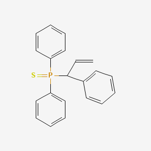 Diphenyl(1-phenylprop-2-en-1-yl)sulfanylidene-lambda~5~-phosphane