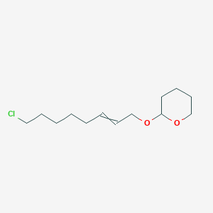 2-[(8-Chlorooct-2-en-1-yl)oxy]oxane