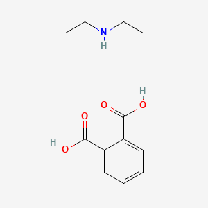 N-ethylethanamine;phthalic acid