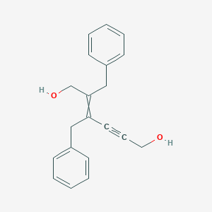 2,3-Dibenzylhex-2-en-4-yne-1,6-diol