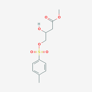 Methyl 3-hydroxy-4-[(4-methylbenzene-1-sulfonyl)oxy]butanoate