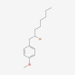 1-(2-Bromooctyl)-4-methoxybenzene