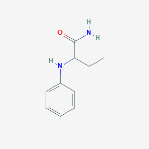 molecular formula C10H14N2O B1422998 2-(Phenylamino)butanamide CAS No. 1218556-32-1