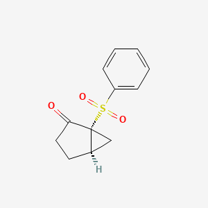 (1R,5R)-1-(Benzenesulfonyl)bicyclo[3.1.0]hexan-2-one