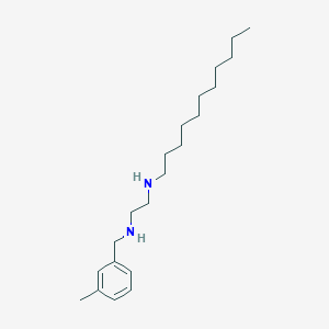 N~1~-[(3-Methylphenyl)methyl]-N~2~-undecylethane-1,2-diamine