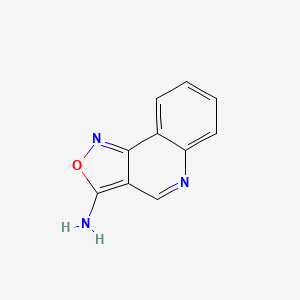 [1,2]Oxazolo[4,3-c]quinolin-3-amine