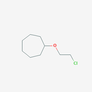 B1423068 (2-Chloroethoxy)cycloheptane CAS No. 1247394-00-8