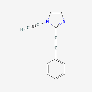 1H-Imidazole, 1-ethynyl-2-(phenylethynyl)-