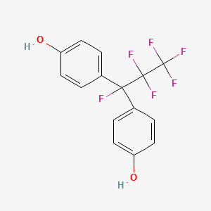 4,4'-(1,2,2,3,3,3-Hexafluoropropane-1,1-diyl)diphenol