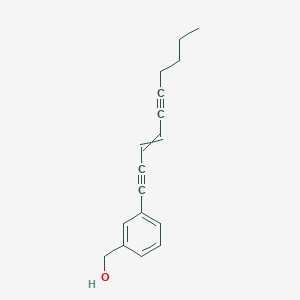 [3-(Dec-3-ene-1,5-diyn-1-yl)phenyl]methanol