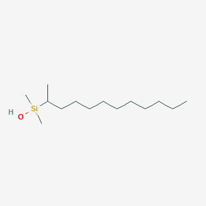 (Dodecan-2-yl)(dimethyl)silanol