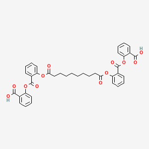 2,2'-[(1,10-Dioxodecane-1,10-diyl)bis(oxy-2,1-phenylenecarbonyloxy)]dibenzoic acid