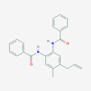 N,N'-[4-Methyl-5-(prop-2-en-1-yl)-1,2-phenylene]dibenzamide