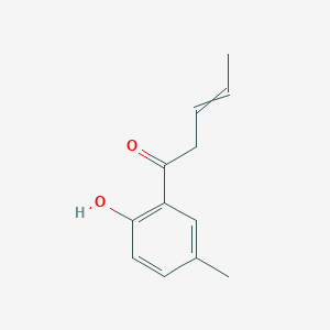 1-(2-Hydroxy-5-methylphenyl)pent-3-en-1-one