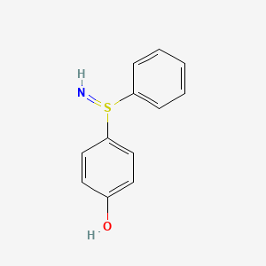 Phenol, 4-(S-phenylsulfinimidoyl)-