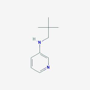molecular formula C10H16N2 B1423125 N-(2,2-dimethylpropyl)pyridin-3-amine CAS No. 1250946-71-4
